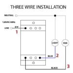 mw-201 ceiling fan wall control with on off light switch wiring instructions