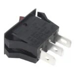 Zing Ear ZE-215 Lighted Rocker Switch 3 Prong side view