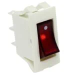 Zing Ear ZE-215 Lighted Rocker Switch White ON