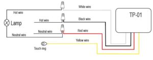Zing Ear TP-01 ZH Wiring Diagram - CeilingFanSwitch.com