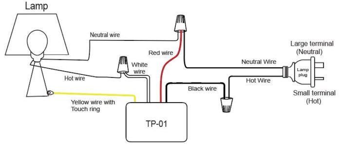 Zing Ear TP-01 ZH Wiring Diagram | CeilingFanSwitch.com