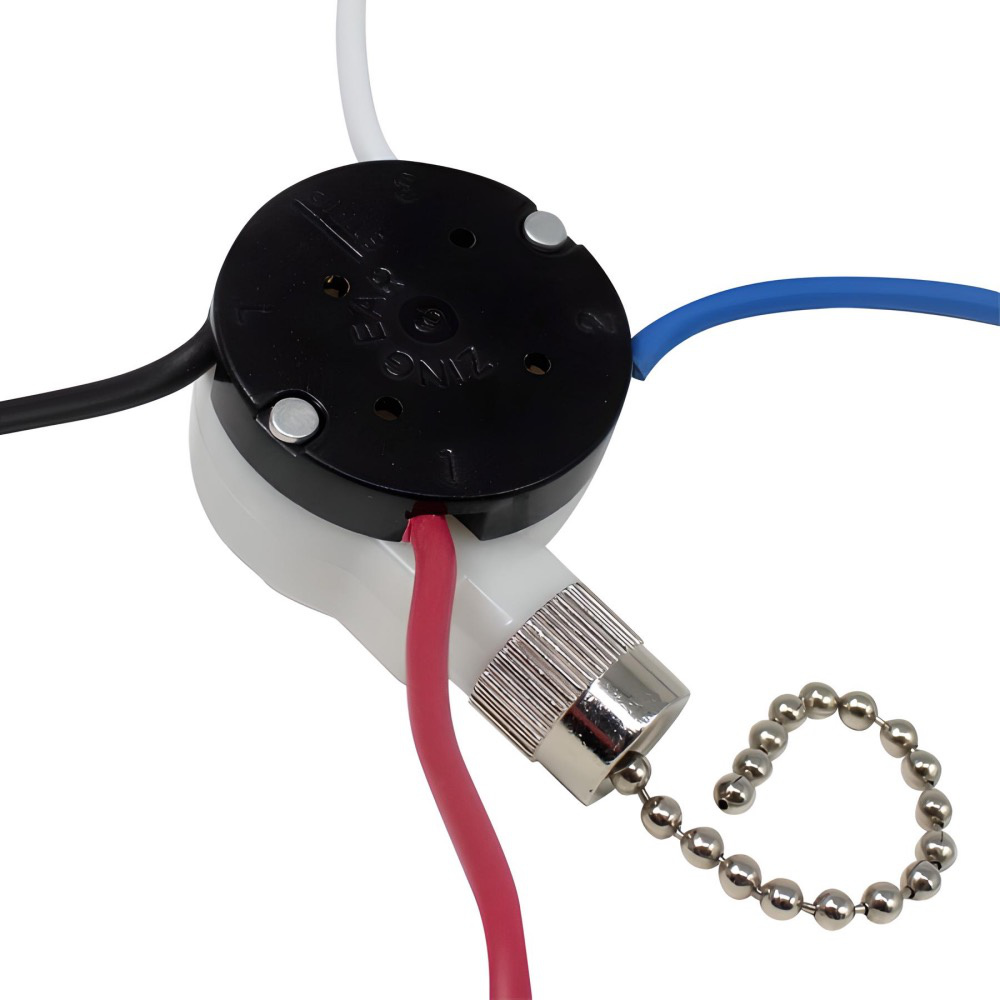 Zing Ear ZE-208s 4 Wire Pull Chain Fan Reverse Switch